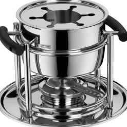 Gemeinsam Genießen | Spezialkochgeschirr | WMF Allegro Party Fondue-Set, 11-teilig