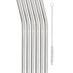 Bar- & Weinzubehör | WMF Baric Trinkhalme aus Glas, 22 cm, 6 Stück