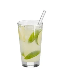 Bar- & Weinzubehör | WMF Baric Trinkhalm-Set aus Glas, 15 cm, 6-teilig plus Reinigungsbürste