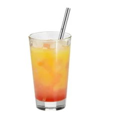 Bar- & Weinzubehör | WMF BaricTrinkhalm-Set aus Cromargan®, 24 cm, 6-teilig plus Reinigungsbürste