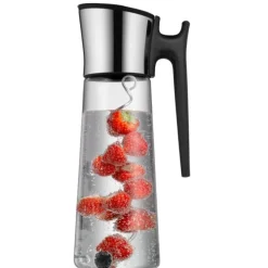 Gläser & Karaffen | WMF Basic Wasserkaraffe mit Griff, 1,5 l, Schwarz