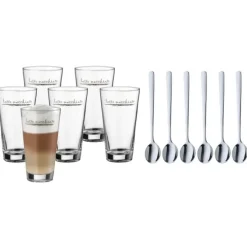 Gläser & Karaffen | WMF Clever & More Latte Macchiato Set, 12-teilig
