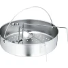 Zubehör & Ersatzteile | WMF Dampfgareinsatz mit Griff und Untersetzer für Schnellkochtöpfe, 22 cm