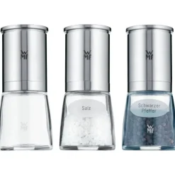 Würzen & Verfeinern | WMF De Luxe Gewürzmühlen-Set, 3-teilig
