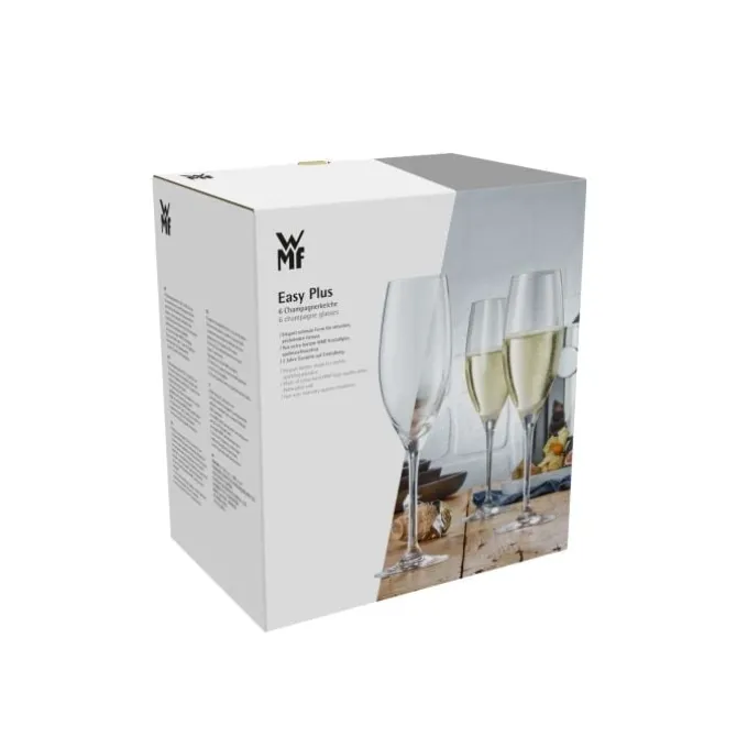 Gläser & Karaffen | WMF EasyPlus Champagnerkelche, 6 Stück