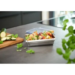 Vorratsdosen | WMF EMSA CLIP & CLOSE Edelstahl Frischhaltedose