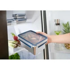 Vorratsdosen | WMF EMSA CLIP & CLOSE Edelstahl Frischhaltedose 2,0 l N11506