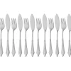 Essbestecke | WMF Fächer Fischbesteck-Set, 12-teilig, Cromargan protect®