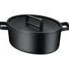 Töpfe | WMF Flavour Bräter oval, 33 x 26 cm, Black