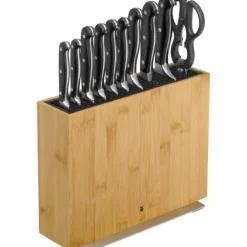 Messer-zubehör | WMF FlexTec Messerblock kompakt, Bambus, unbestückt