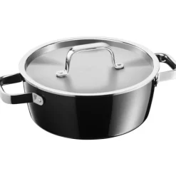 Töpfe | WMF Fusiontec Aromatic Bratentopf mit Deckel, 22 cm, Black