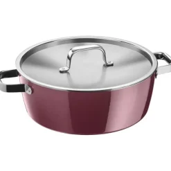 Töpfe | WMF Fusiontec Aromatic Schmortopf, 28 cm, Rose Quartz
