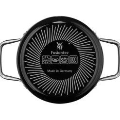 Töpfe | WMF Fusiontec Compact Bratentopf mit Glasdeckel, 18 cm, Black