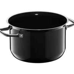Töpfe | WMF Fusiontec Compact Kochtopf mit Glasdeckel, 22 cm, Black