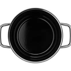 Töpfe | WMF Fusiontec Compact Kochtopf mit Glasdeckel, 18 cm, Black