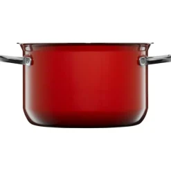 Töpfe | WMF Fusiontec Compact Kochtopf mit Glasdeckel, 22 cm, Red
