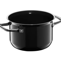 Töpfe | WMF Fusiontec Compact Kochtopf mit Glasdeckel, 18 cm, Black