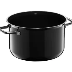 Töpfe | WMF Fusiontec Compact Kochtopf mit Glasdeckel, 24 cm, Black