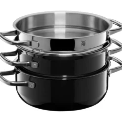 Töpfe | WMF Fusiontec Compact Topf-Set, 3-teilig, Black
