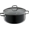 Töpfe | WMF Fusiontec Essential Bratentopf mit Deckel, 24 cm, Black