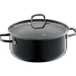 Töpfe | WMF Fusiontec Essential Bratentopf mit Deckel, 24 cm, Black