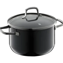 Töpfe | WMF Fusiontec Essential Kochtopf mit Deckel, 20 cm, Black