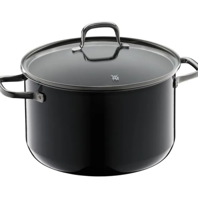 Töpfe | WMF Fusiontec Essential Kochtopf mit Deckel, 24 cm, Black