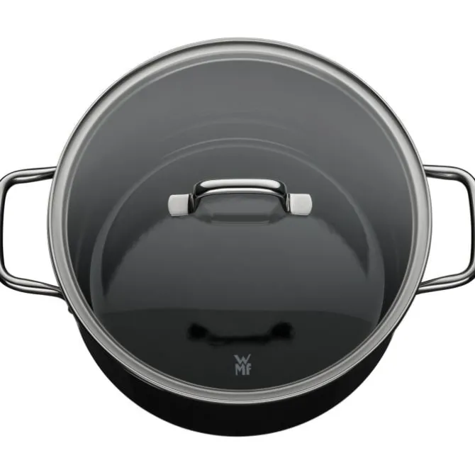 Töpfe | WMF Fusiontec Essential Kochtopf mit Deckel, 24 cm, Black