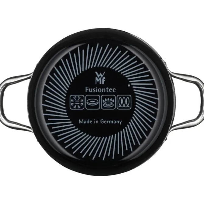 Töpfe | WMF Fusiontec Essential Kochtopf mit Deckel, 16 cm, Black