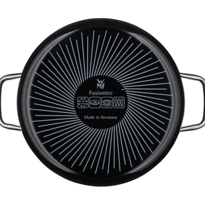 Töpfe | WMF Fusiontec Essential Kochtopf mit Deckel, 24 cm, Black