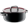 Töpfe | WMF Fusiontec Functional Bratentopf mit Glasdeckel, 24 cm, Black