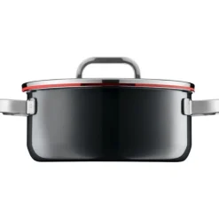 Töpfe | WMF Fusiontec Functional Bratentopf mit Glasdeckel, 24 cm, Black