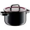 Töpfe | WMF Fusiontec Functional Kochtopf mit Glasdeckel, 20 cm, Black