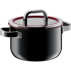 Töpfe | WMF Fusiontec Functional Kochtopf mit Glasdeckel, 20 cm, Black