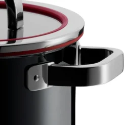 Töpfe | WMF Fusiontec Functional Kochtopf mit Glasdeckel, 24 cm, Black