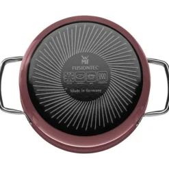 Töpfe | WMF Fusiontec Mineral Bratentopf mit Glasdeckel, 24 cm, Rose Quartz
