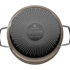 Töpfe | WMF Fusiontec Mineral Bratentopf mit Glasdeckel, 24 cm, Dark Brass