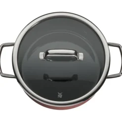Töpfe | WMF Fusiontec Mineral Bratentopf mit Glasdeckel, 24 cm, Rose Quartz