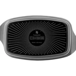 Töpfe | WMF Fusiontec Mineral Bräter mit Glasdeckel, rechteckig, 32 x 21 cm, Platinum
