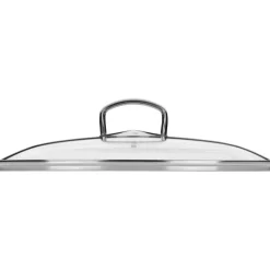 Töpfe | WMF Fusiontec Mineral Bräter mit Glasdeckel, oval, 36 cm, Rose Quartz