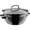 Töpfe | WMF Fusiontec Mineral Kochschüssel mit Glasdeckel, 24 cm, Platinum