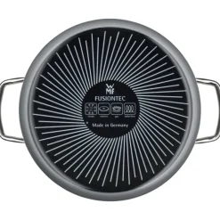 Töpfe | WMF Fusiontec Mineral Kochtopf mit Glasdeckel, 24 cm, Platinum