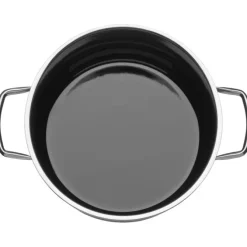 Töpfe | WMF Fusiontec Mineral Kochtopf mit Glasdeckel, 24 cm, Dark Brass