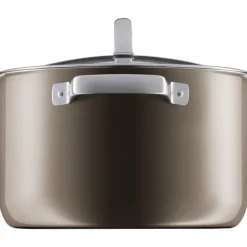 Töpfe | WMF Fusiontec Mineral Kochtopf mit Glasdeckel, 24 cm, Dark Brass