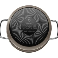 Töpfe | WMF Fusiontec Mineral Kochtopf mit Glasdeckel, 20 cm, Dark Brass