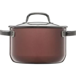 Töpfe | WMF Fusiontec Mineral Kochtopf mit Glasdeckel, 20 cm, Rose Quartz