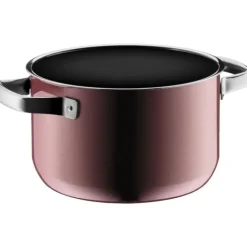 Töpfe | WMF Fusiontec Mineral Kochtopf mit Glasdeckel, 20 cm, Rose Quartz