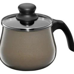 Töpfe | WMF Fusiontec Mineral Mini-Topf mit Glasdeckel, 12 cm, Dark Brass