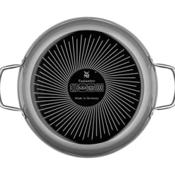 Pfannen | WMF Fusiontec Mineral Schmorpfanne mit Glasdeckel, 28 cm, Platinum