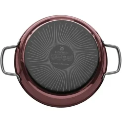 Pfannen | WMF Fusiontec Mineral Schmorpfanne mit Glasdeckel, 28 cm, Rose Quartz